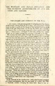 Tapa de The military and naval situation