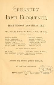 Tapa de Treasury of Irish eloquence