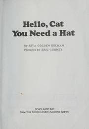 Tapa de Hello, Cat You Need a Hat (A Read-it-Yourself Book)