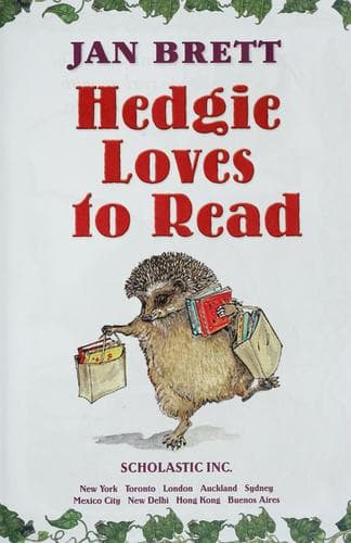 Tapa de Hedgie Loves to Read