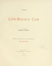 Tapa de The low-back'd car
