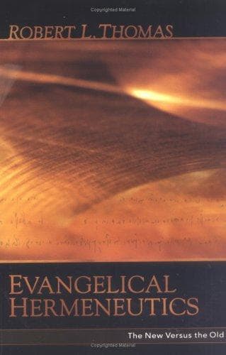 Tapa de Evangelical hermeneutics