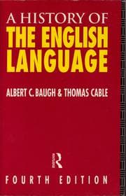 Tapa de A History of the English Language