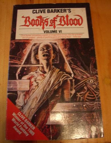 Tapa de Clive Barker's books of blood, Vol 6