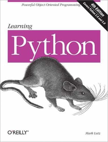 Tapa de Learning Python