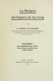 Tapa de La religión del imperio de los incas