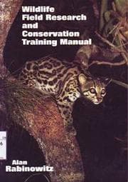 Tapa de Wildlife field research and conservation training manual