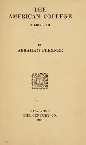 Tapa de The American college