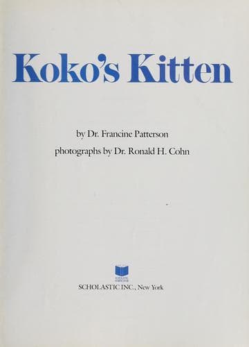 Tapa de Koko's kitten