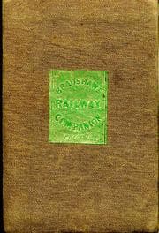 Tapa de Bradshaw's railway companion