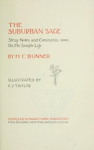 Tapa de The suburban sage
