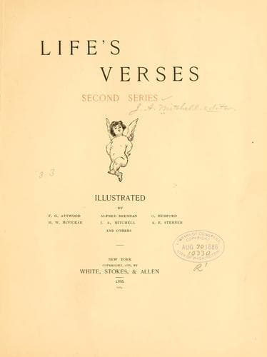 Tapa de Life's verses