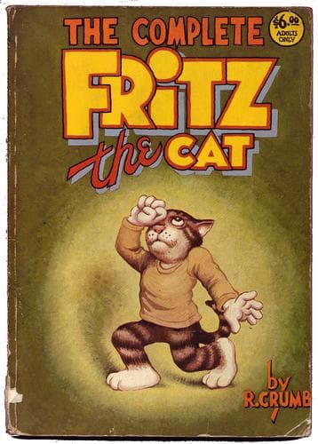 Tapa de The complete Fritz, the cat