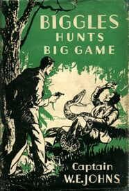 Tapa de Biggles Hunts Big Game