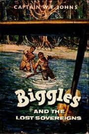 Tapa de Biggles and the lost sovereigns