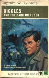 Tapa de Biggles and the dark intruder