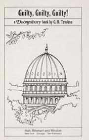 Tapa de Guilty, Guilty, Guilty! A Doonesbury book