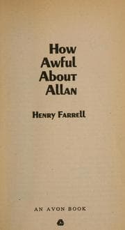 Tapa de How awful about Allan