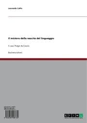 Tapa de Il mistero della nascita del linguaggio