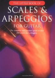 Tapa de The little book of scales & arpeggios for guitar