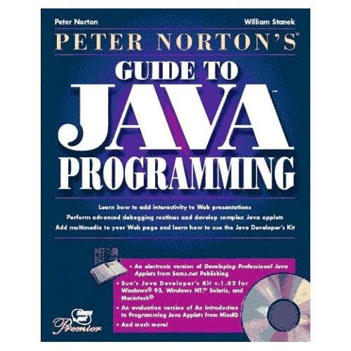 Tapa de Peter Norton's guide to Java programming