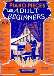 Tapa de Piano Pieces For Adult Beginners (EFS 251) (Outstanding Dissertations in the Fine Arts)