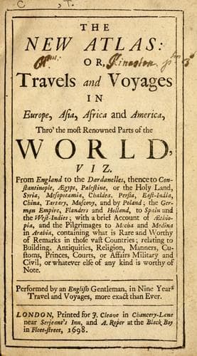 Tapa de The new atlas
