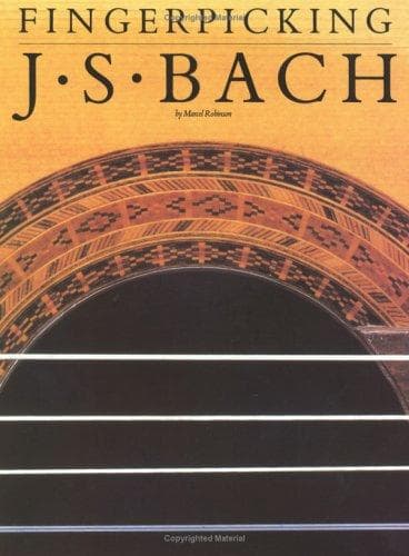Tapa de Fingerpicking J. S. Bach
