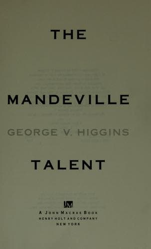 Tapa de The Mandeville talent