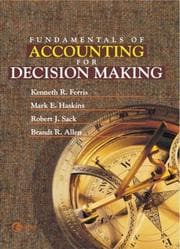 Tapa de Fundamentals of accounting for decision making
