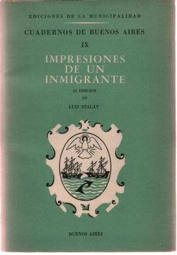 Tapa de Impresiones de un inmigrante