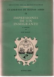 Tapa de Impresiones de un inmigrante