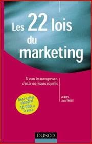 Tapa de Les 22 lois du marketing
