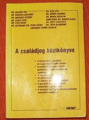 Tapa de A családjog kézikönyve
