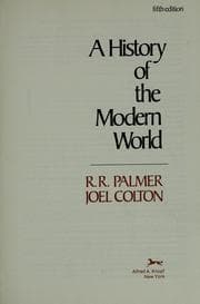 Tapa de A history of the modern world