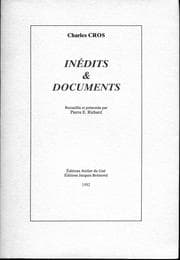 Tapa de Inédits & documents