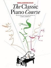 Tapa de The Classic Piano Course, Book 1