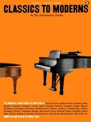 Tapa de Classics to Moderns in the Intermediate Grade (Music for Millions, Vol 37)