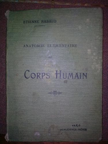 Tapa de Anatomie élémentaire du corps humain ..