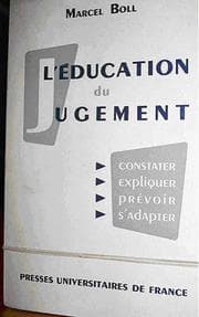 Tapa de L' éducation du jugement