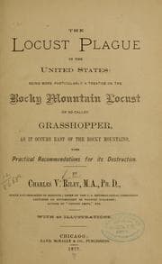 Tapa de The locust plague in the United States