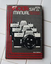 Tapa de Minolta SRT Manual