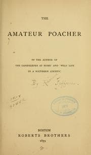 Tapa de The Amateur Poacher