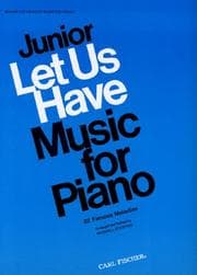 Tapa de Junior Let Us Have Music for Piano