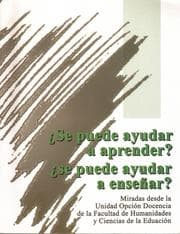Tapa de ¿Se puede ayudar a aprender? ¿se puede ayudar a enseñar?