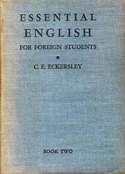 Tapa de Essential English for foreign students