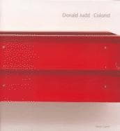 Tapa de Donald Judd, colorist