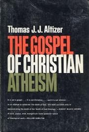 Tapa de The gospel of Christian atheism