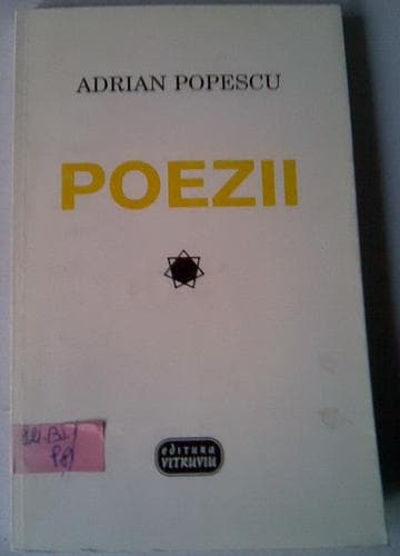 Tapa de Poezii