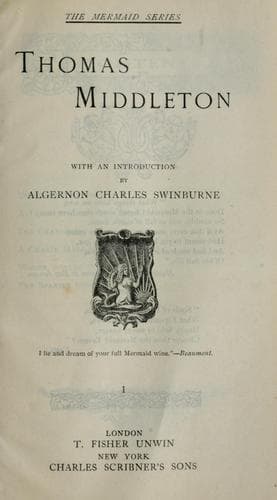 Tapa de Thomas Middleton